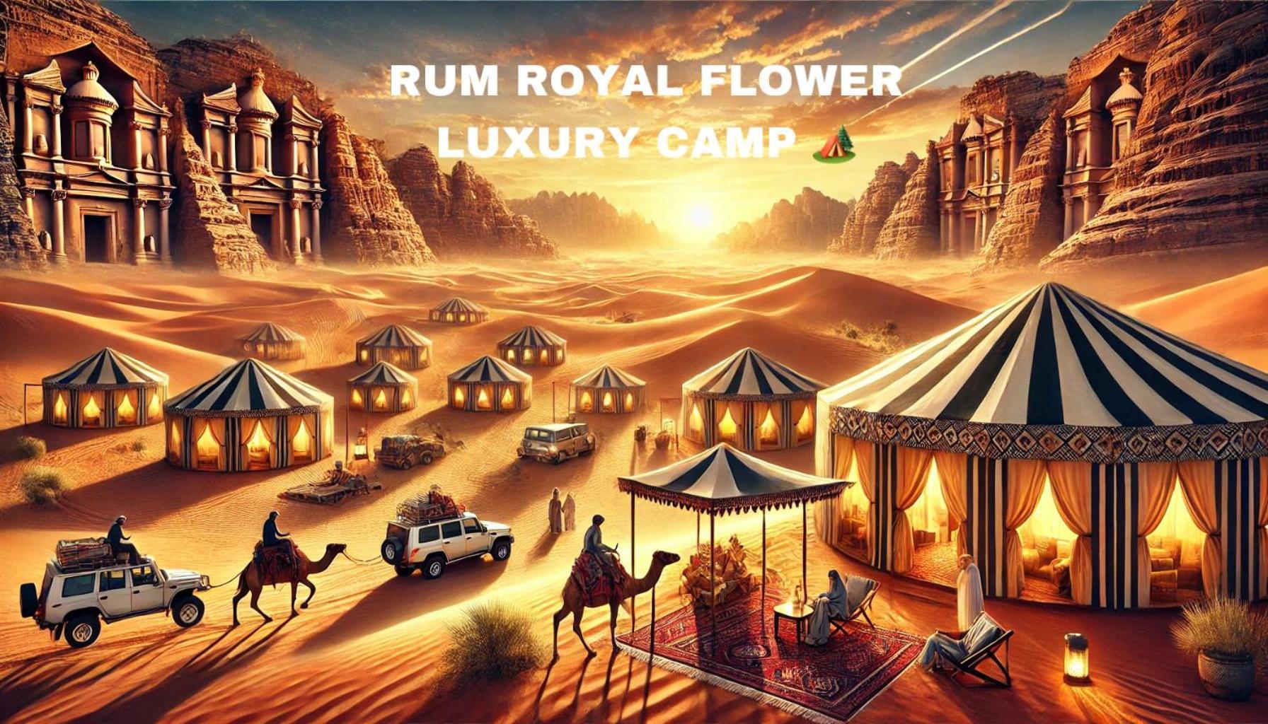 Rum Royal Flower Luxury Camp Ουάντι Ραμ Εξωτερικό φωτογραφία