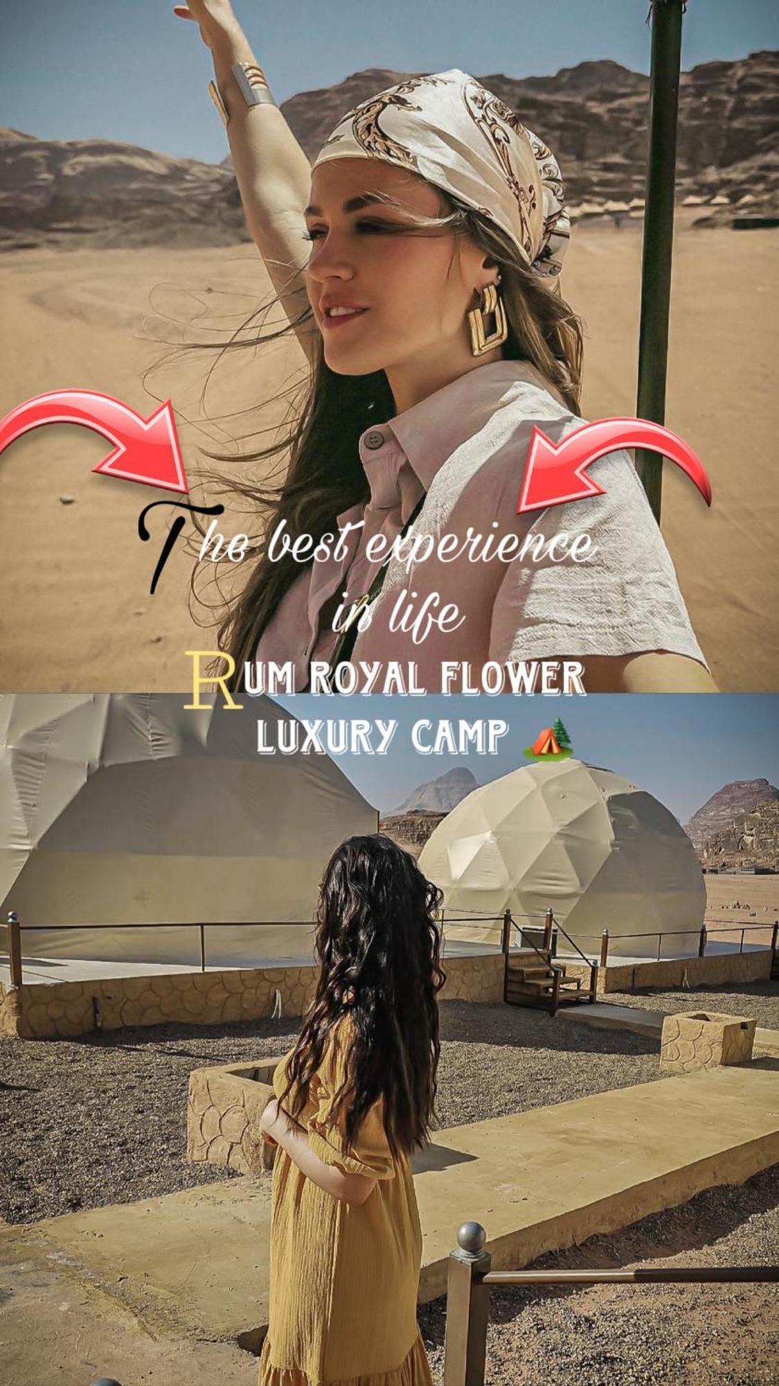 Rum Royal Flower Luxury Camp Ουάντι Ραμ Εξωτερικό φωτογραφία